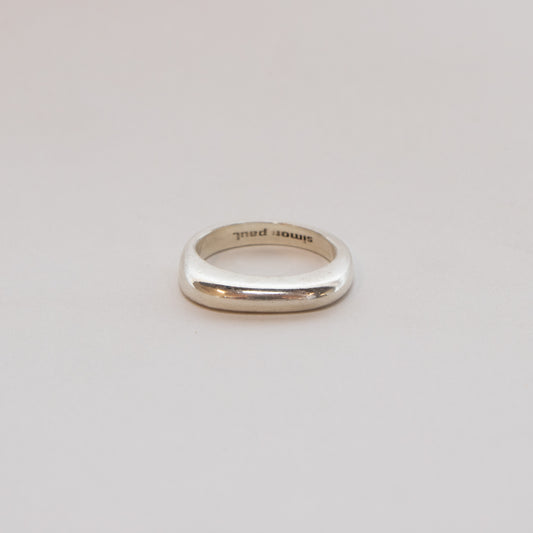 handgemaakte zilveren ring